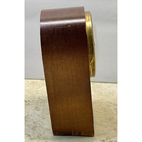 Vintage Benchmark Slanted Desk Clock AT&T Employee Gift 1989 A Powerful Year - Picture 8 of 9